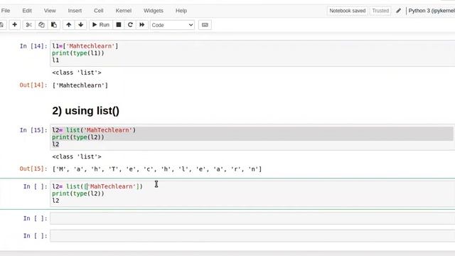 Popular ways to create python list collection object and know there major difference | Python Guide смотреть онлайн