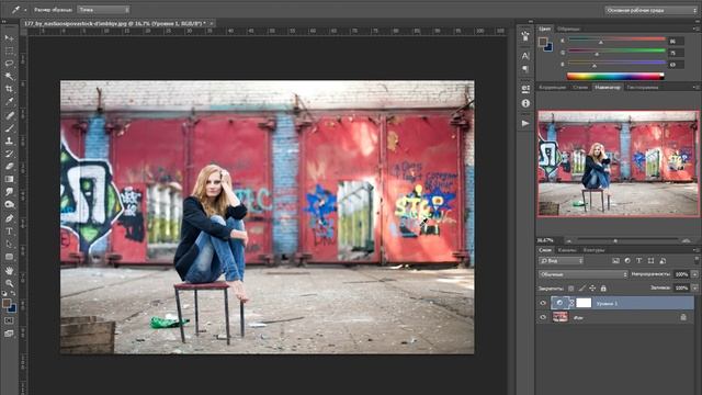 Как настроить баланс белого в фотошопе? смотреть онлайн
