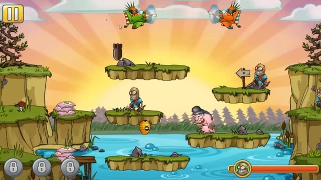 Веселое прохождение игры Zombie Harvest или летсплей про Зомби против растений. Первый БОСС смотреть онлайн