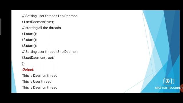 CS3391 DAEMON THREADS смотреть онлайн