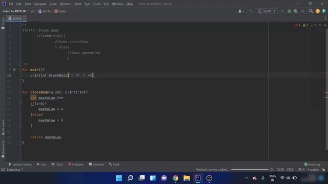Kotlin Tutorial for Beginners - Kotlin if-else expression (With Example) смотреть онлайн