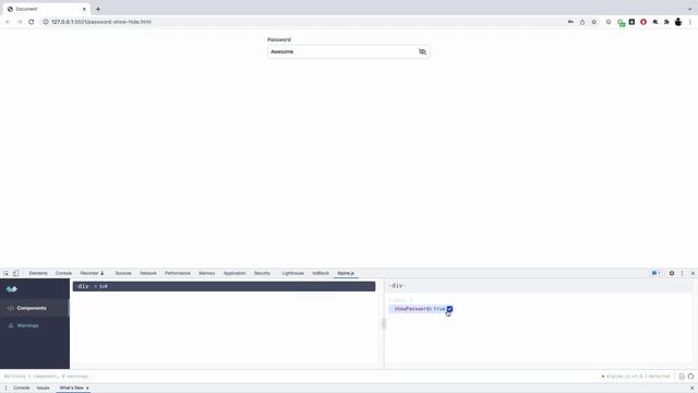 Alpine JS - 06 Show Hide Password Input Field смотреть онлайн