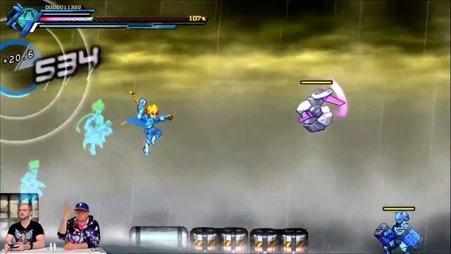 Azure Striker Gunvolt 3 New Game Expo Gameplay смотреть онлайн