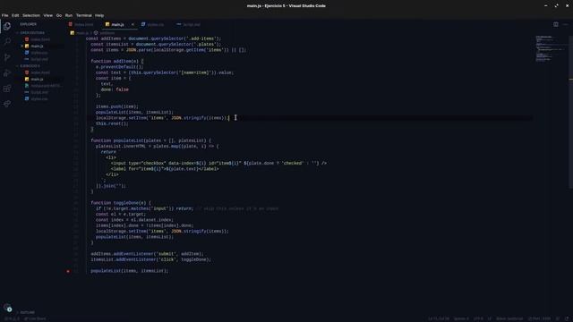 JavaScript 30 - Ejercicio 15 смотреть онлайн