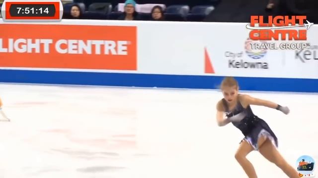 NEW! Alexandra Trusova SP Practice Skate Canada 2019 Александра Трусова КП Тренировка смотреть онлайн