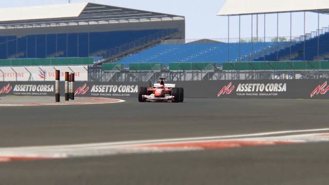 Assetto Corsa: Ferrari F2004 at Silverstone GP смотреть онлайн