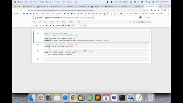 How to Run Speaker Diarization Recipe using SpeechBrain | A PyTorch Powered Speech Toolkit смотреть онлайн