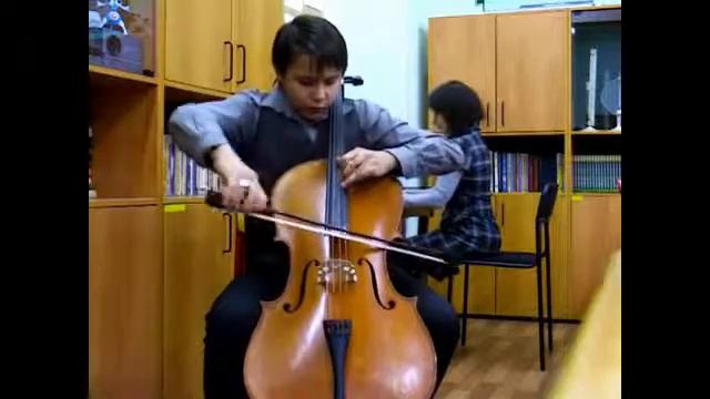 G Breval Concert №2 part 3 cello A Davydov, N Lykina piano смотреть онлайн