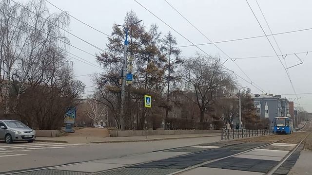 Трамвай 71-619КТ [№223] по 2 маршруту смотреть онлайн