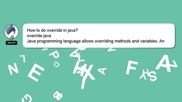 How to do override in java? смотреть онлайн