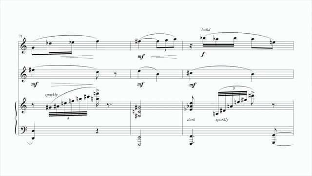 Trio for Clarinet, Violin, and Piano • 2 Meditative • Francis Kayalı смотреть онлайн