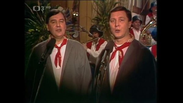 Vltavo, Vltavo... - Hudebně zábavný pořad (1990). Hraje Strahovanka