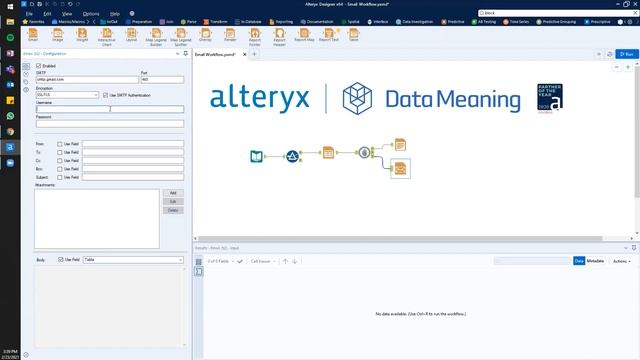 Setting up Automatic Emails on Alteryx Designer смотреть онлайн