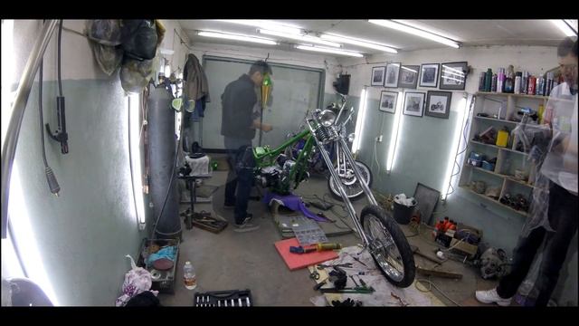 Чистовая сборка Кастома за 12 часов! (таймлапс) смотреть онлайн