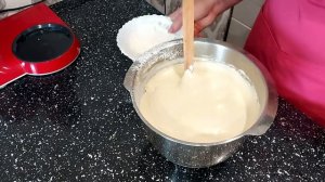 Пышный бисквит на молоке. Простой рецепт.