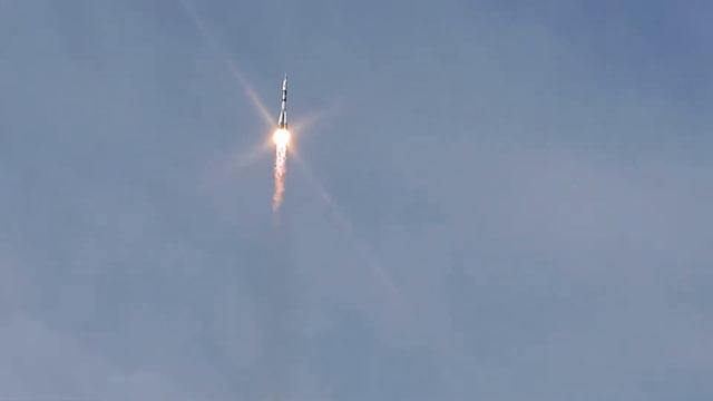 Пуск ракеты Союз с космодрома Байконура смотреть онлайн