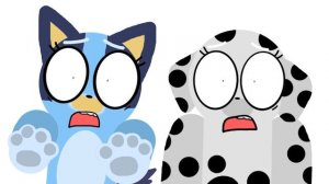 Pizza Tower Scream Meme but its Bluey (Animation)