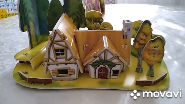 Собираем 3 D пазлы /We collect 3 d puzzles смотреть онлайн