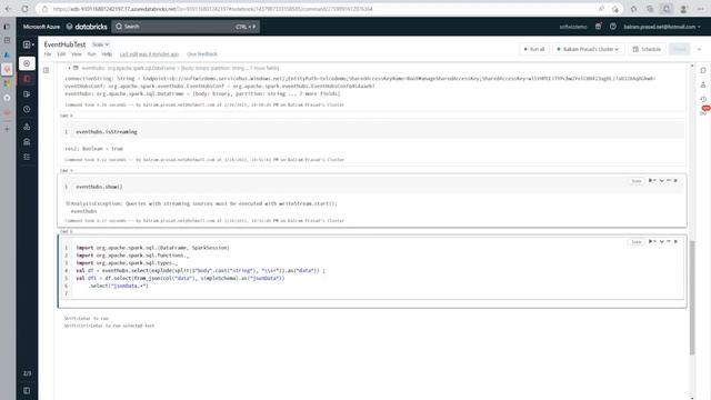 Streaming Analytics with Azure Databricks, Event Hub, and Delta Lake: A Step-by-Step Demo смотреть онлайн
