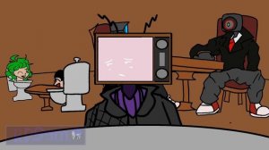 red flags uno reverse meme skibidi toilet | ft.tv woman and brown camera man (villain arc)