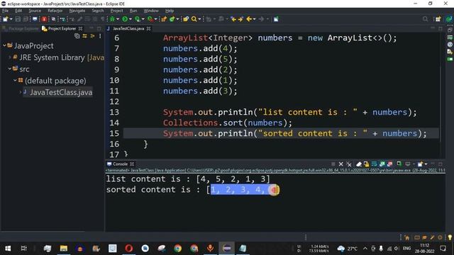 Java Tutorial #68 - Sort Collections using sort Method | Sort ArrayList смотреть онлайн