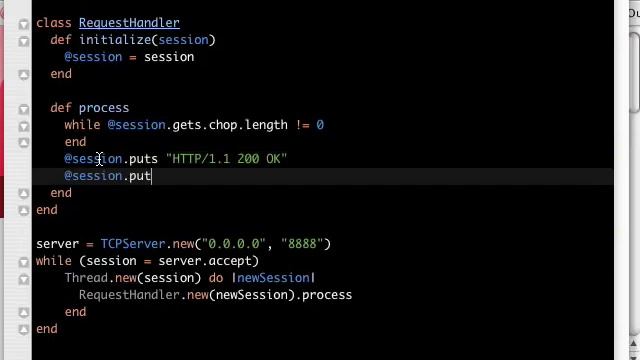 Rubyology - Ruby Web Server смотреть онлайн