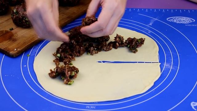 ЭТО ПОРАЗИТЕЛЬНО ВКУСНО и ПРОСТО!!! Китайские мясные лепешки. ☆ Дастархан смотреть онлайн