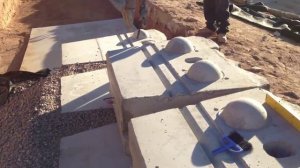 Монтаж блоков подпорных стен «Штарком» (2)