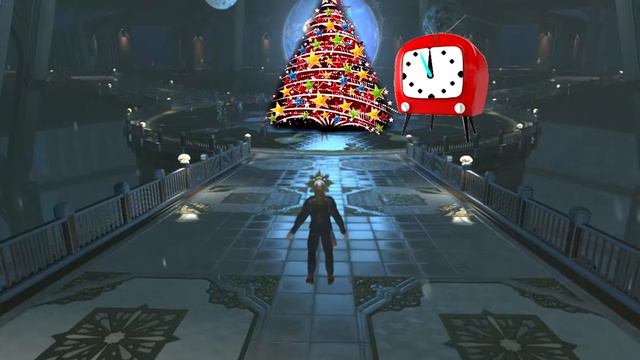 Новый год в Skyforge. Новогодняя елка в информатории, снег и поздравления. Видеокомикс.