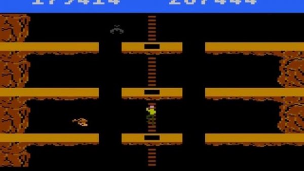 Pitfall II (Lost Caverns Adventurer's Edition) (ATARI 800)