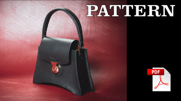 Театральная сумочка |DIY Leather hand bag