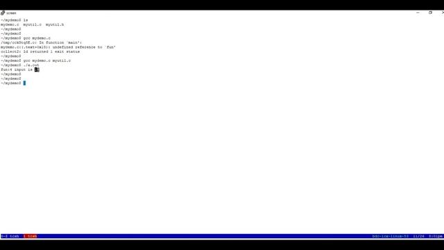 C compilation Error: undefined reference to смотреть онлайн