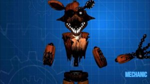 SFM/ FNaF - Damaged Foxy FNAF AR Workshop  Animation