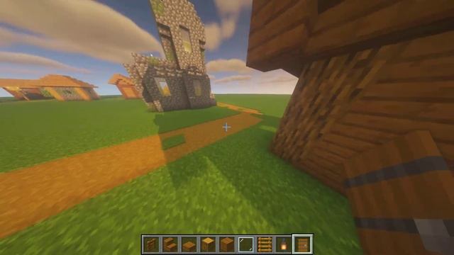 Как построить стартовый дом из ели в майнкрафте смотреть онлайн