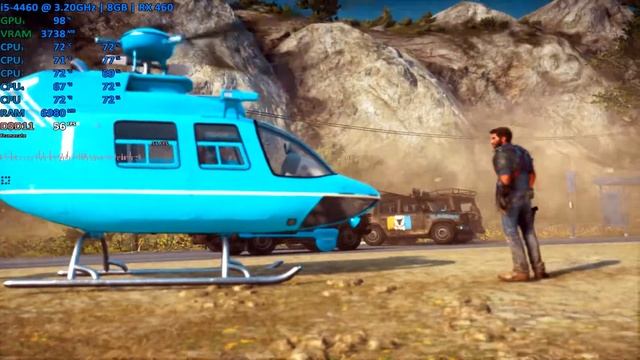 Just Cause 3 - i5 4460 - RX 460 - 1050p - 900p - 720p смотреть онлайн