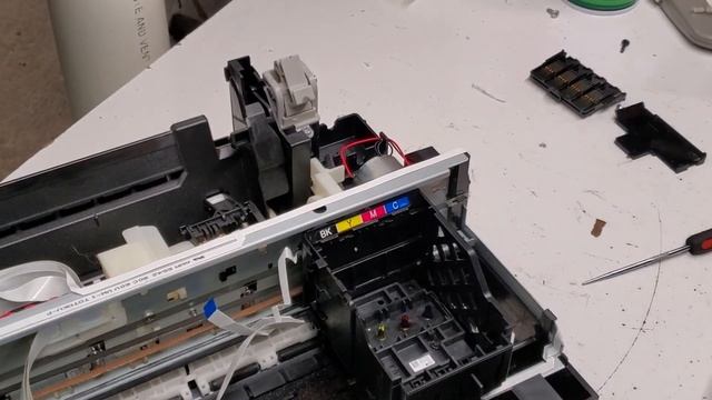 Taking Apart Epson XP-340 Printer for parts or repair. XP-400 XP-410 XP-440 смотреть онлайн
