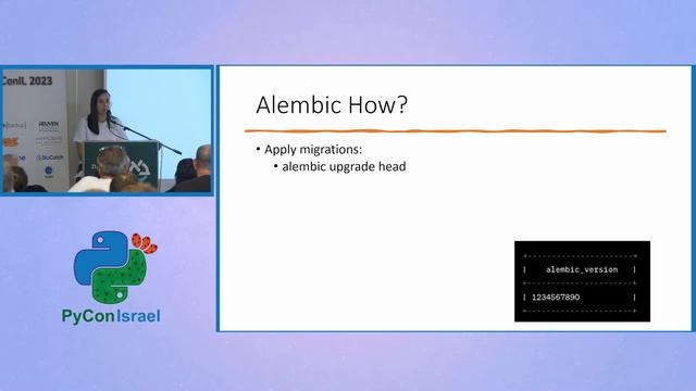 Yifat Makias Joshua- DB migration can be less scary - using alembic tool смотреть онлайн