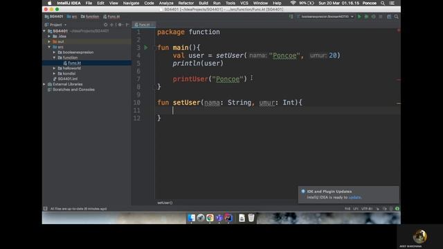 Belajar Kotlin - Function смотреть онлайн