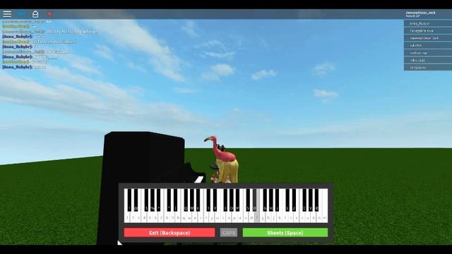 Roblox Piano| Mario Theme Song [Sheet in desc] смотреть онлайн