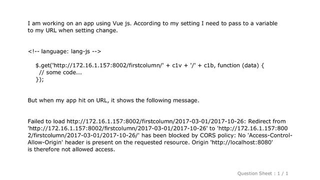 jQuery : How to solve 'Redirect has been blocked by CORS policy: No 'Access-Control-Allow-Origin' h смотреть онлайн