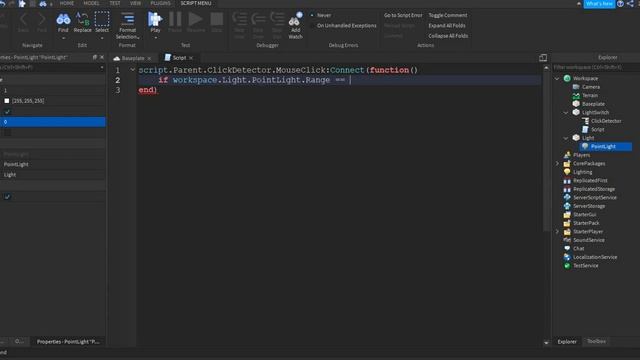 Roblox Studio - How To Make a Working Lamp смотреть онлайн