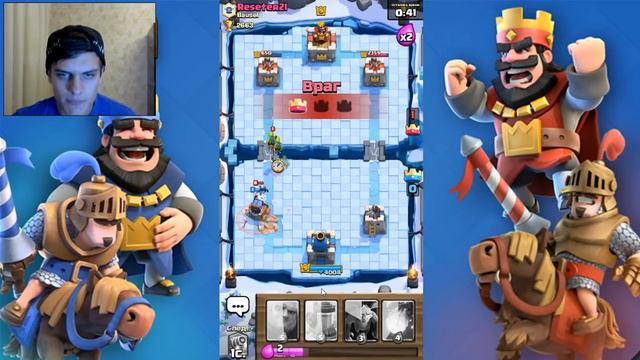 первая ЛЕГЕНДАРКА оказалась ГИБРИДОМ ?!? в Clash Royale смотреть онлайн