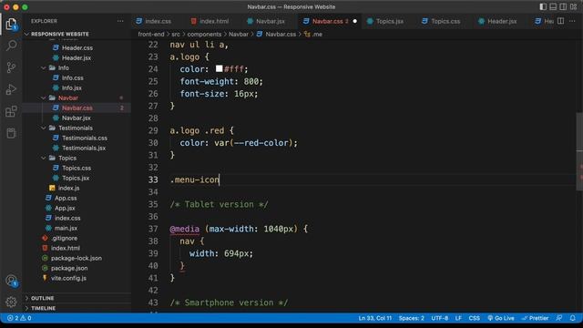 Figma To React JS | Build A Modern Responsive Website - Responsive Header смотреть онлайн
