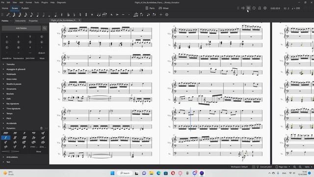 When they said you can't play "the flight of a bumblebee" on violin (w/cello) with 200 BPM смотреть онлайн