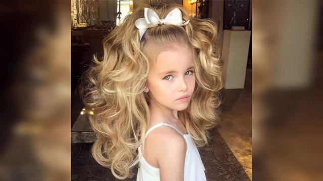 Стильные прически для девочек. Детские прически. смотреть онлайн