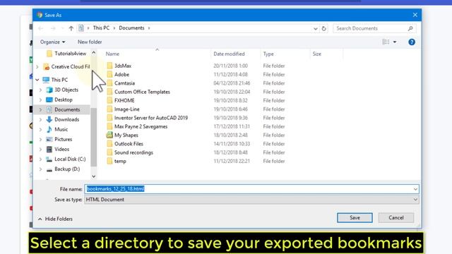 How to Import and Export bookmarks in Google Chrome - Tutorial (2019) смотреть онлайн