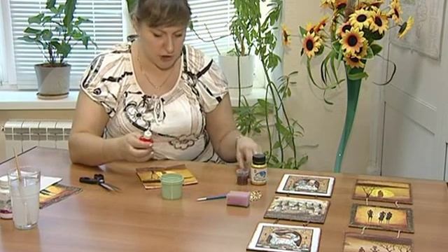 Мастер класс "Декупаж для чайников" делаем панно смотреть онлайн