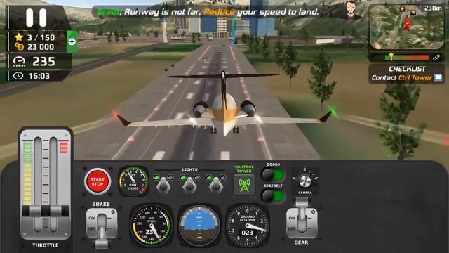 Airplane flight pilot and car driving simulator AFPS | funny gameplay #1 | by Aakash sharma смотреть онлайн