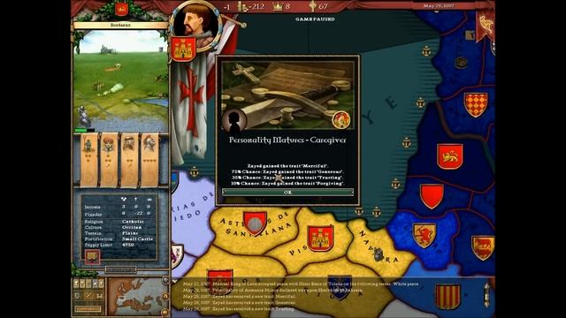 Let's Play Crusader Kings: Deus Vult - part 6 - Debt, Debt, Debt смотреть онлайн