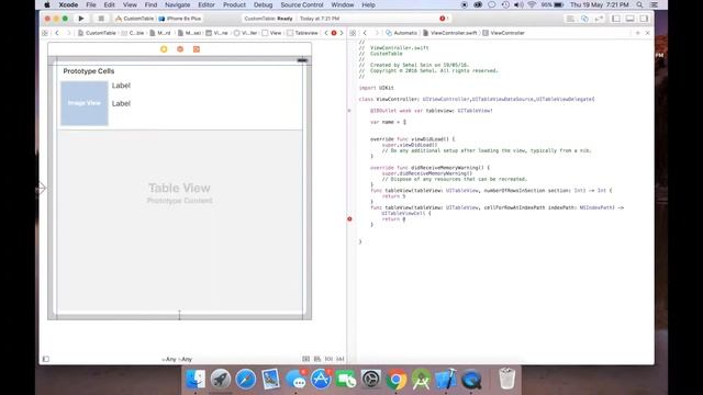 CustomTableView смотреть онлайн